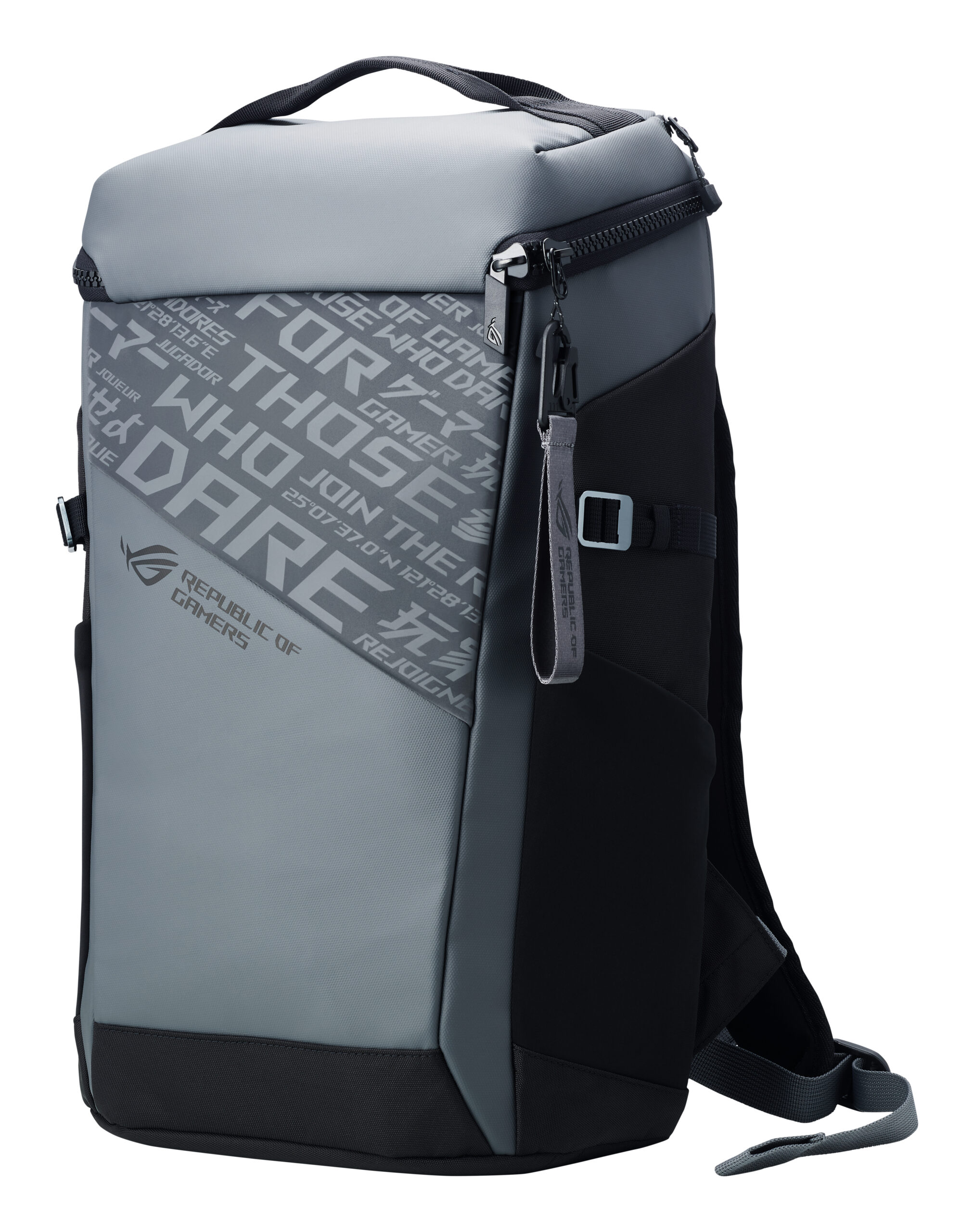 ASUS ROG Ranger BP2701 Cybertext Edition 45,7 cm (18") Rugzak Zwart, Grijs - Afbeelding 2