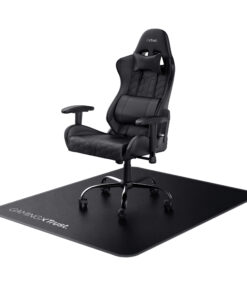 Trust GXT 715 Gaming Vloermat - Vloerbeschermer voor gamingstoel – Slijtvast oppervlak – Zwart