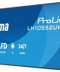 iiyama LH10552UWS-B1AG beeldkrant Kiosk-ontwerp 2,66 m (104.6") Wifi 500 cd/m² UltraWide 5K HD Type processor Android 24/7 - Afbeelding 8