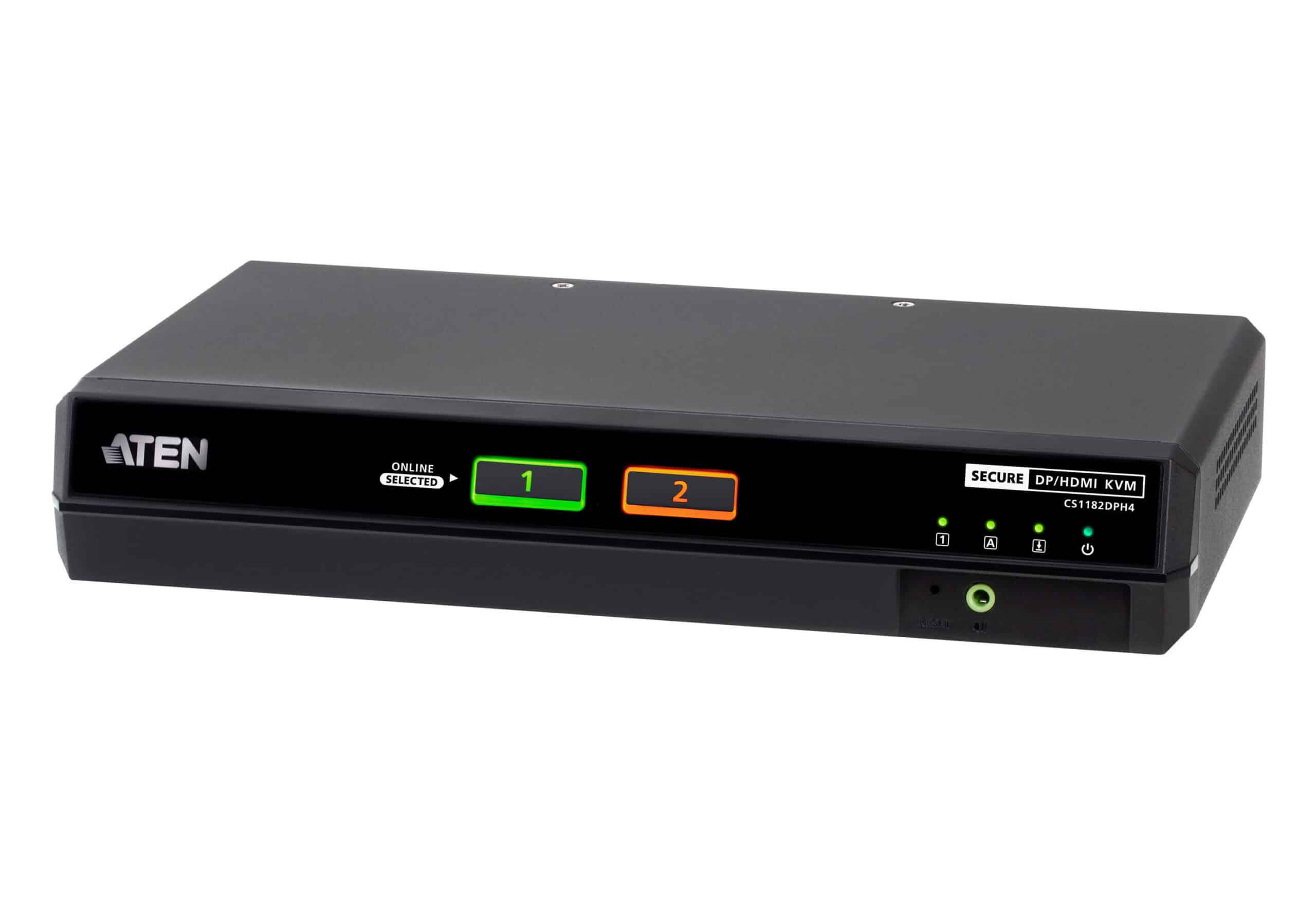 ATEN 2-poorts USB 5K DisplayPort/HDMI universele beveiligde KVM-switch (PSD PP v4.0-compatibel)
