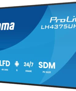 iiyama LH4375UHS-B2AG beeldkrant Digitale signage flatscreen 108 cm (42.5") LCD Wifi 500 cd/m² 4K Ultra HD Zwart Type processor Android 11 24/7 - Afbeelding 6
