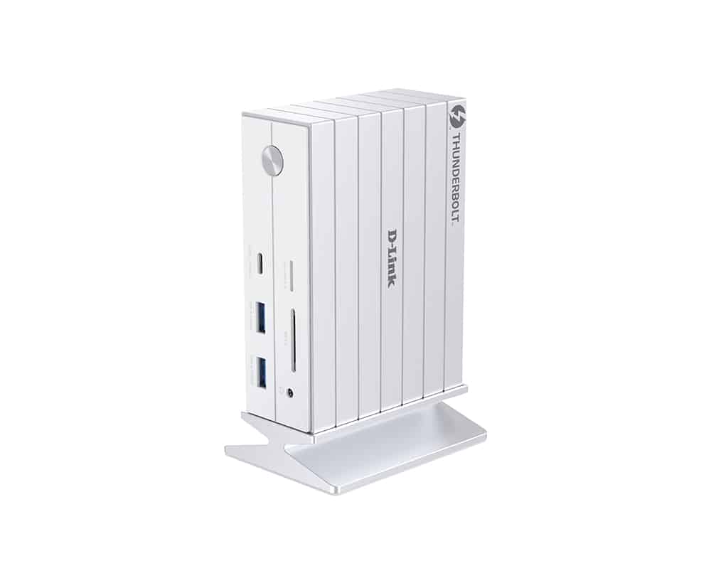 D-Link DUF-E01/E laptop dock & poortreplicator Bedraad Thunderbolt 4 Wit