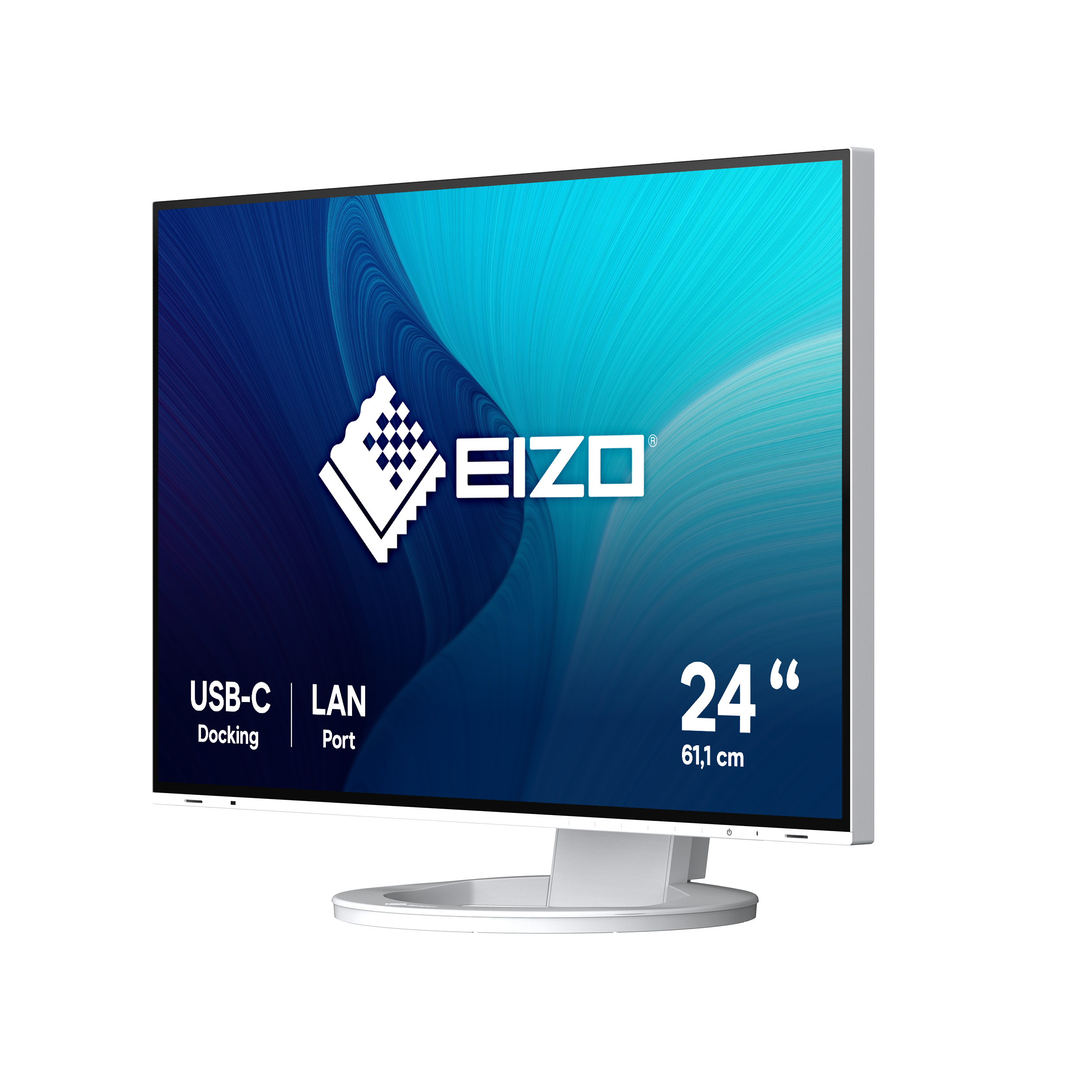 EIZO FlexScan EV2495-WT computer monitor 61,2 cm (24.1") 1920 x 1200 Pixels WUXGA LCD Wit - Afbeelding 2