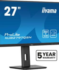 iiyama ProLite XUB2797QSN-B2 computer monitor 68,6 cm (27") 2560 x 1440 Pixels Quad HD LED Zwart
