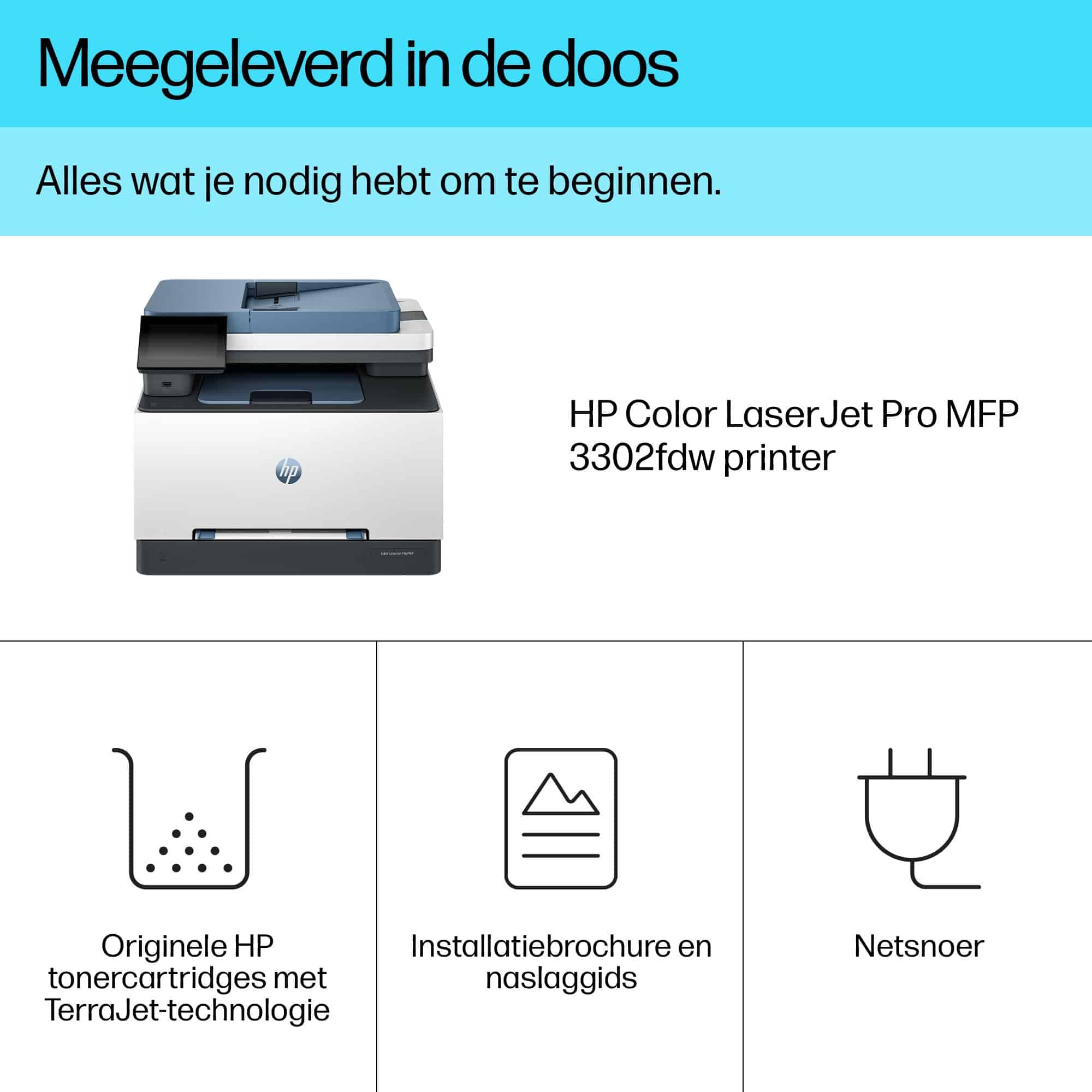 HP Color LaserJet Pro MFP 3302fdw - Afbeelding 4