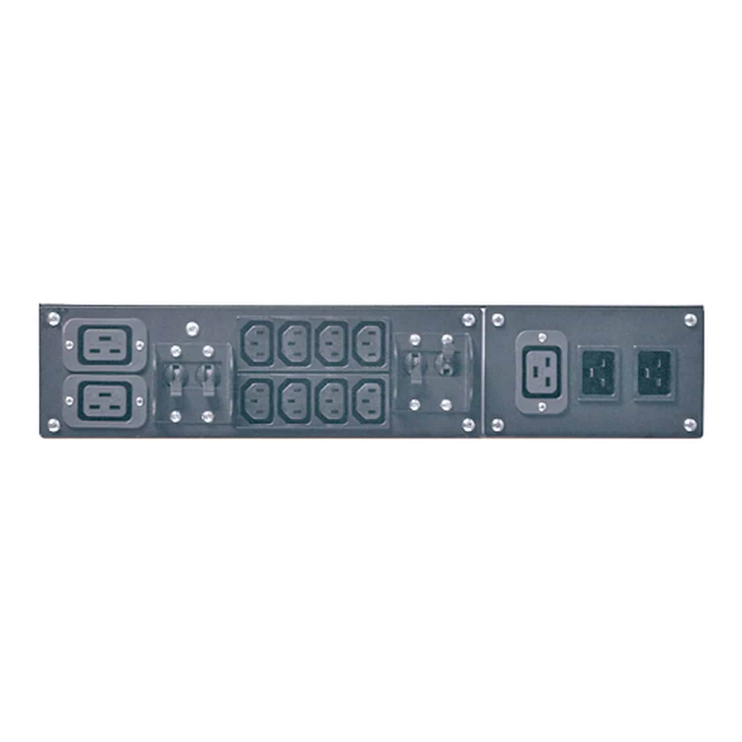 APC Service Bypass Panel- 230V; 32A; BBM; IEC320 C20/HW input; IEC-320 Output- (2) C19 (8) C13 - Afbeelding 3