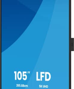 iiyama LH10552UWS-B1AG beeldkrant Kiosk-ontwerp 2,66 m (104.6") Wifi 500 cd/m² UltraWide 5K HD Type processor Android 24/7 - Afbeelding 5