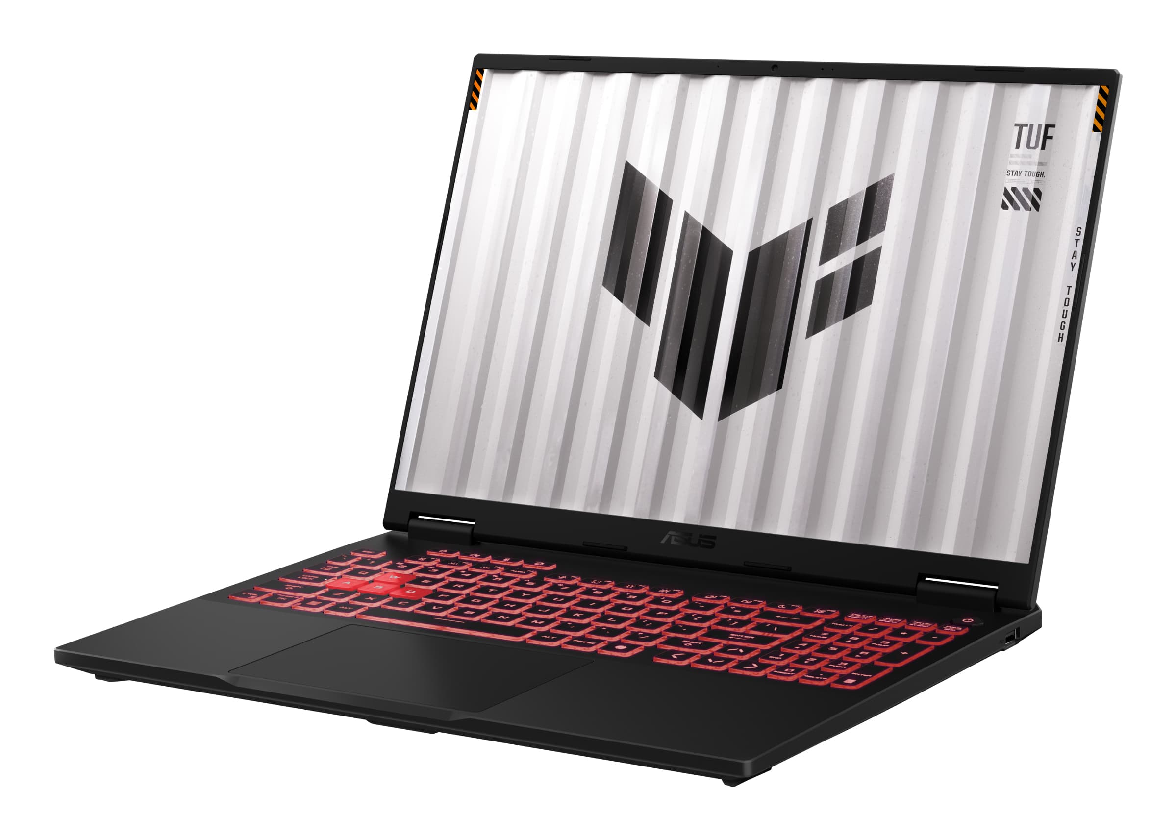 ASUS TUF Gaming A16 FA608PP-QT005W AMD Ryzen™ 9 8940HX Laptop 40,6 cm (16") 2.5K 32 GB DDR5-SDRAM 1 TB SSD NVIDIA GeForce RTX 5070 Wi-Fi 6E (802.11ax) Windows 11 Home Belgisch Zwart, Grijs - Afbeelding 3