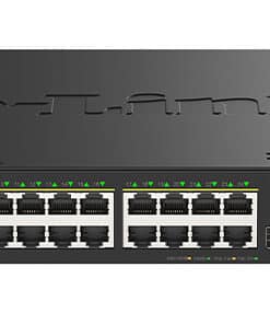 D-Link DGS-1530-28P/E netwerk-switch Managed L2 Gigabit Ethernet (10/100/1000) Power over Ethernet (PoE) Zwart