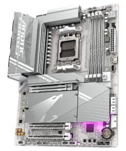 GIGABYTE X870 AORUS ELITE WIFI7 ICE AMD X870 Socket AM5 ATX - Afbeelding 4