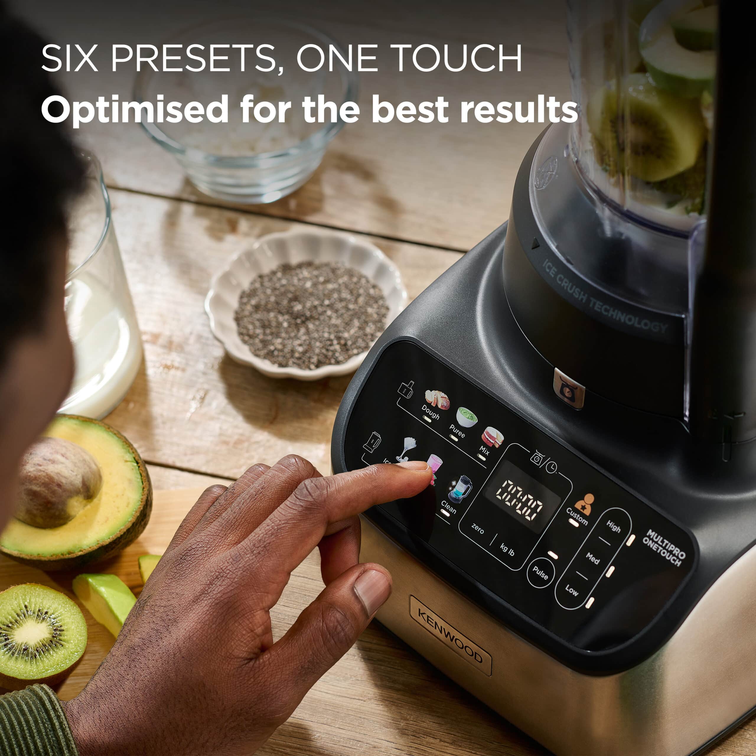 Kenwood FDM73.850SS keukenmachine 1000 W 3 l Grijs Ingebouwde weegschalen - Afbeelding 2