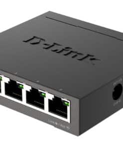 D-Link DGS-105 Unmanaged L2 Gigabit Ethernet (10/100/1000) Zwart - Afbeelding 2