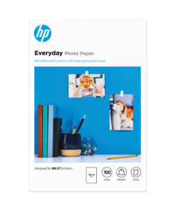HP Everyday fotopapier, glanzend, 200 g/m2, 10 x 15 cm (101 x 152 mm), 100 vellen