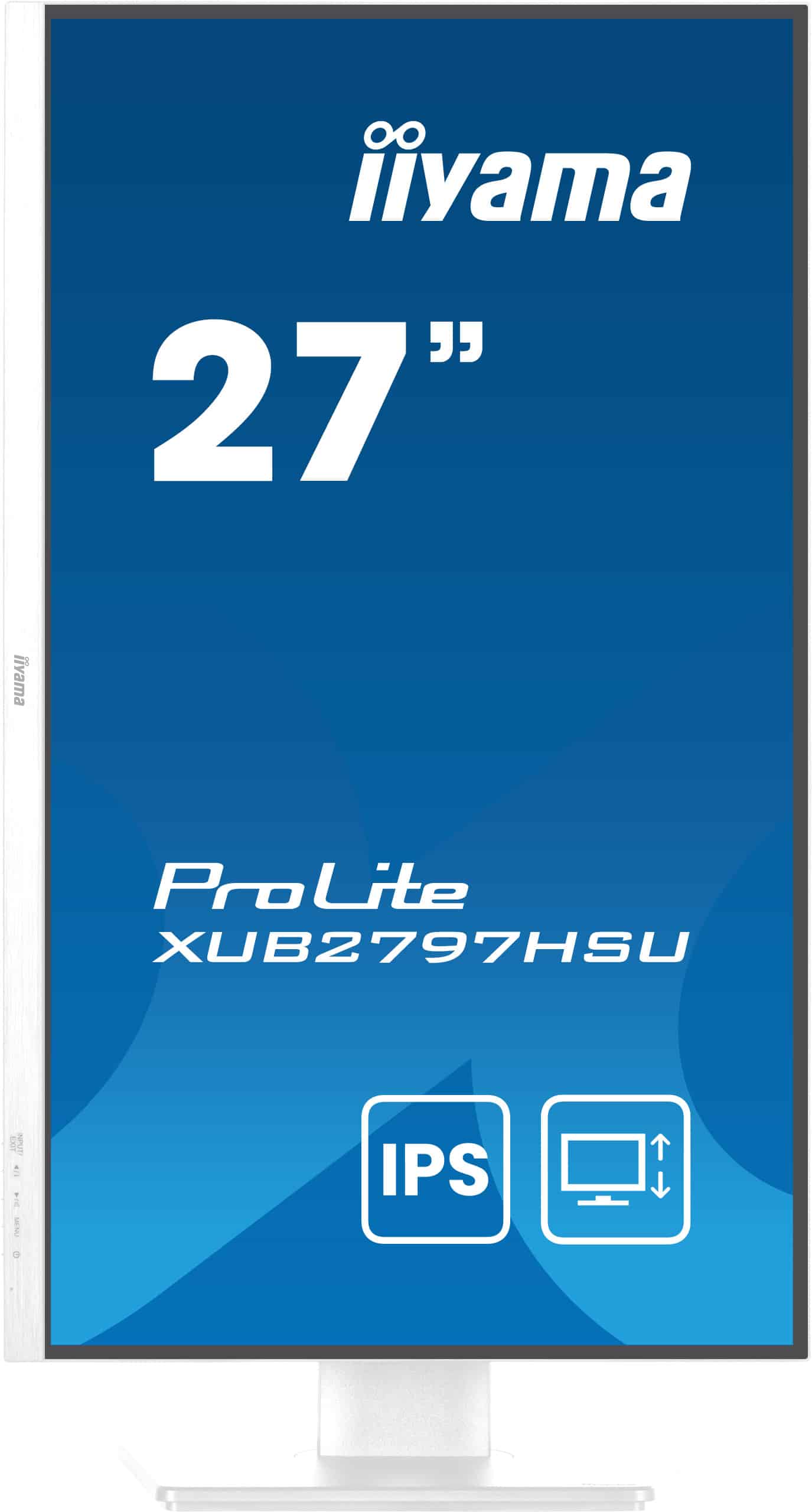 iiyama ProLite XUB2797HSU-W2 computer monitor 68,6 cm (27") 1920 x 1080 Pixels Full HD LED Wit - Afbeelding 3