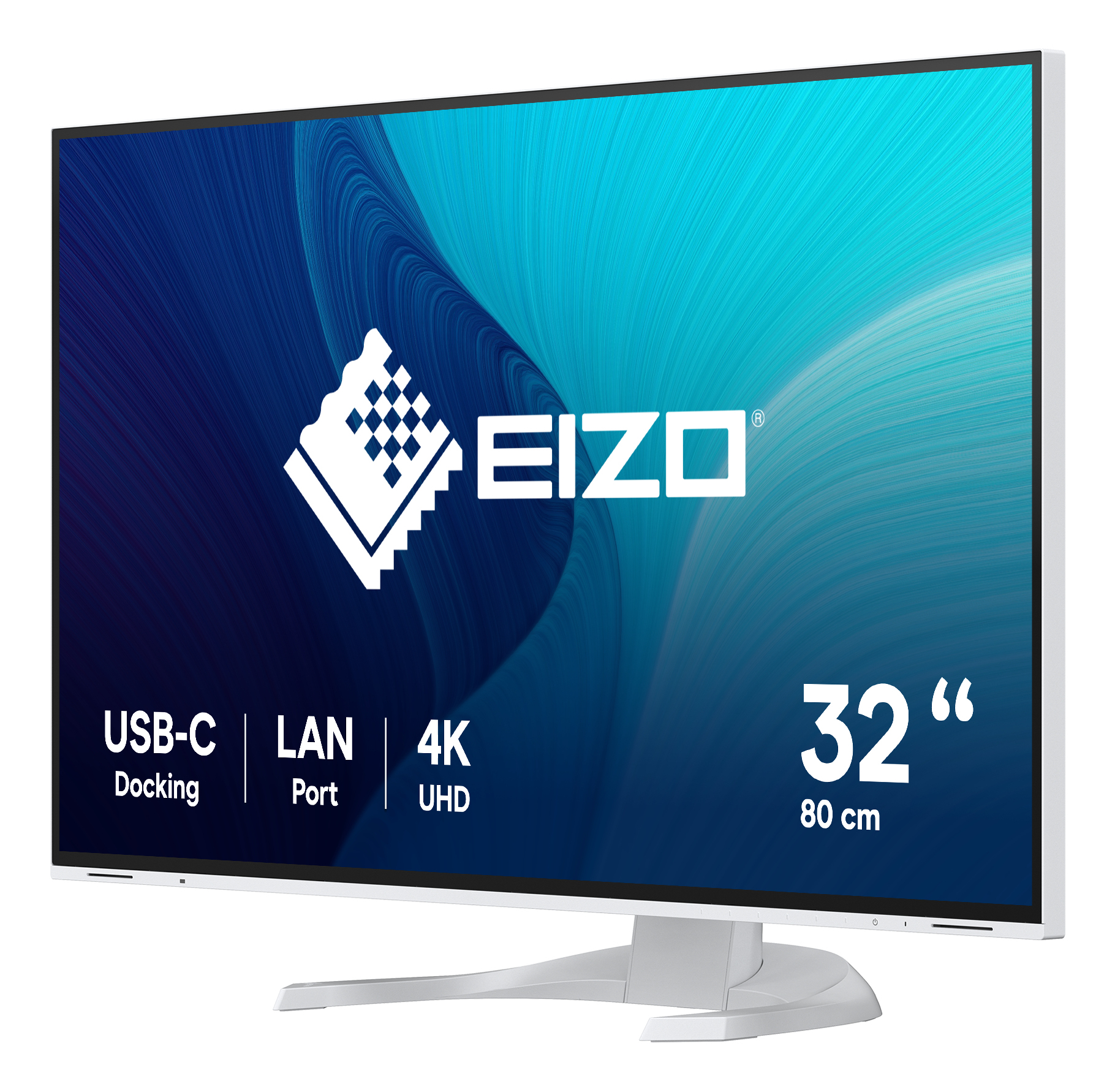 EIZO FlexScan EV3240X-WT computer monitor 80 cm (31.5") 3840 x 2160 Pixels 4K Ultra HD LCD Wit - Afbeelding 2