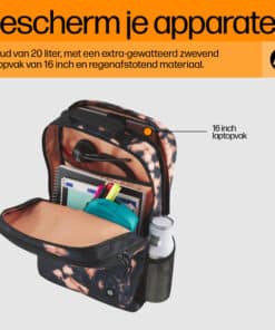 HP Campus XL Backpack, tie-dye - Afbeelding 3