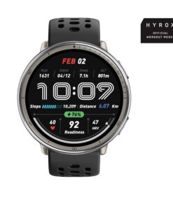 Amazfit Active 2 3,35 cm (1.32") AMOLED 43.9 mm Digitaal 466 x 466 Pixels Touchscreen Zilver GPS