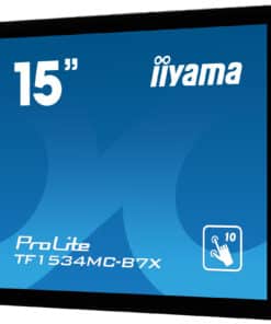 iiyama TF1534MC-B7X computer monitor 38,1 cm (15") 1024 x 768 Pixels XGA LED Touchscreen Multi-gebruiker Zwart - Afbeelding 5