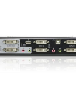 ATEN 2-Poorts USB VGA Dubbelvoudige Link Dubbelvoudige weergave/Geluid KVMP Schakelaar - Afbeelding 2
