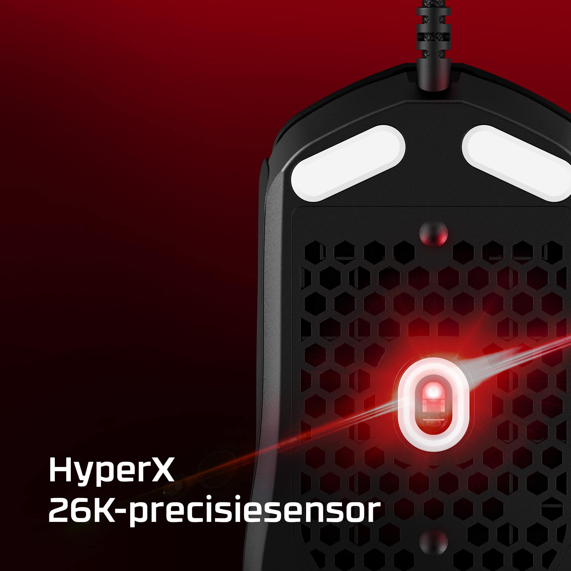 HyperX Pulsefire Haste 2 - gamingmuis (zwart) - Afbeelding 6