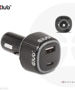 CLUB3D Notebook / Laptop Power Car Charger 63 Watt - Afbeelding 8