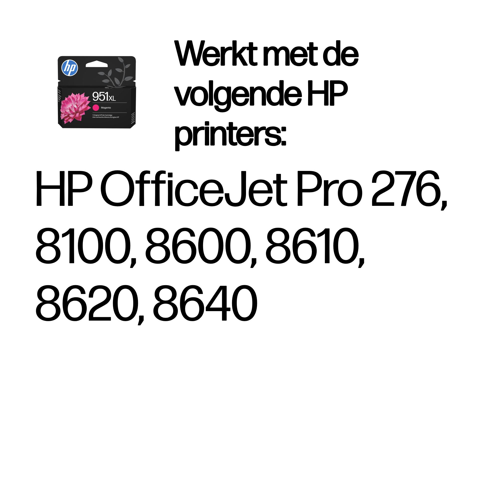 HP 951XL originele high-capacity magenta inktcartridge
