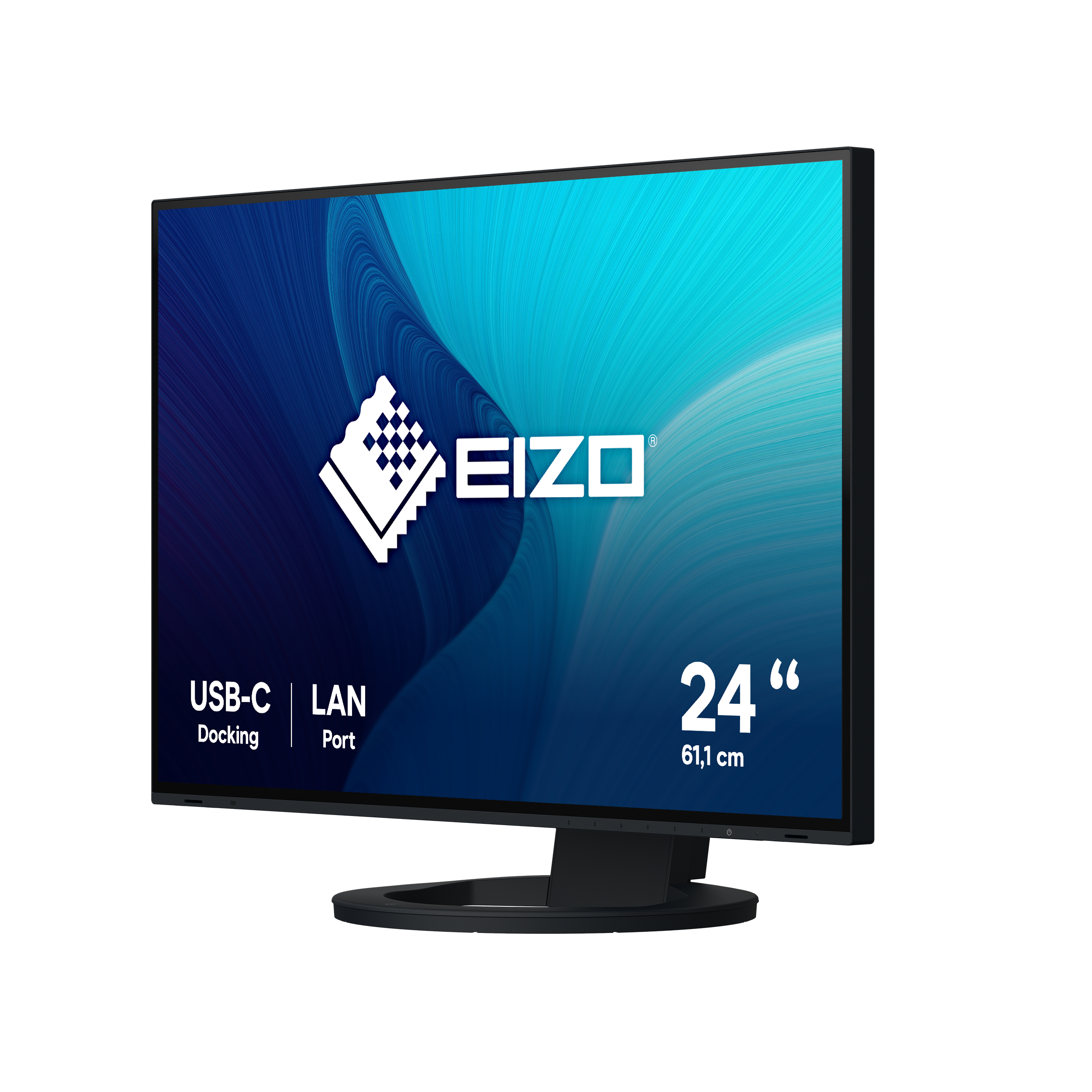 EIZO FlexScan EV2495-BK computer monitor 61,2 cm (24.1") 1920 x 1200 Pixels WUXGA LCD Zwart - Afbeelding 2