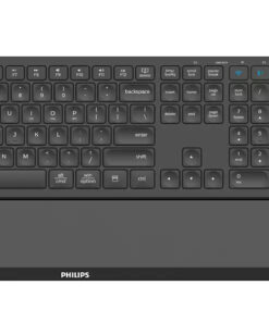 Philips 6000 series SPT6607B/00 toetsenbord Inclusief muis Thuis RF-draadloos + Bluetooth Amerikaans Engels Zwart