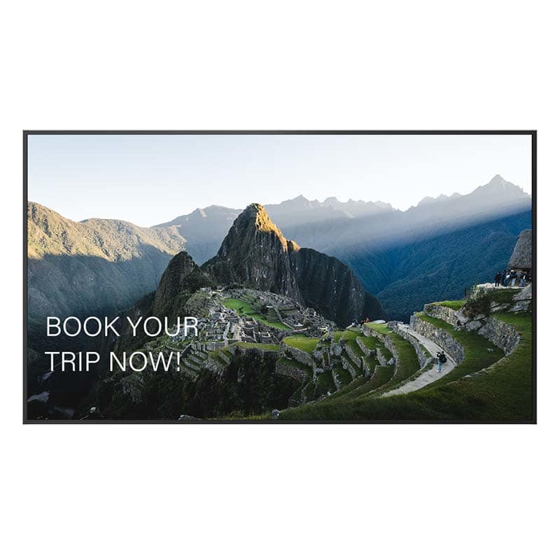 AG Neovo PO-5502 Digitale signage flatscreen 139,7 cm (55") LCD 2500 cd/m² Full HD Zwart 24/7