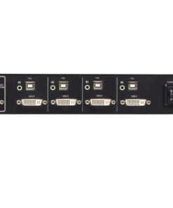 ATEN 4-Poort USB DVI Secure KVM Schakelaar (overeenkomstig PSD PP v4.0)