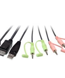 ATEN 2-Port USB-C DispllayPort hybride kabel KVM schakelaar - Afbeelding 3