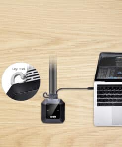 ATEN 2-Port USB-C DispllayPort hybride kabel KVM schakelaar - Afbeelding 5