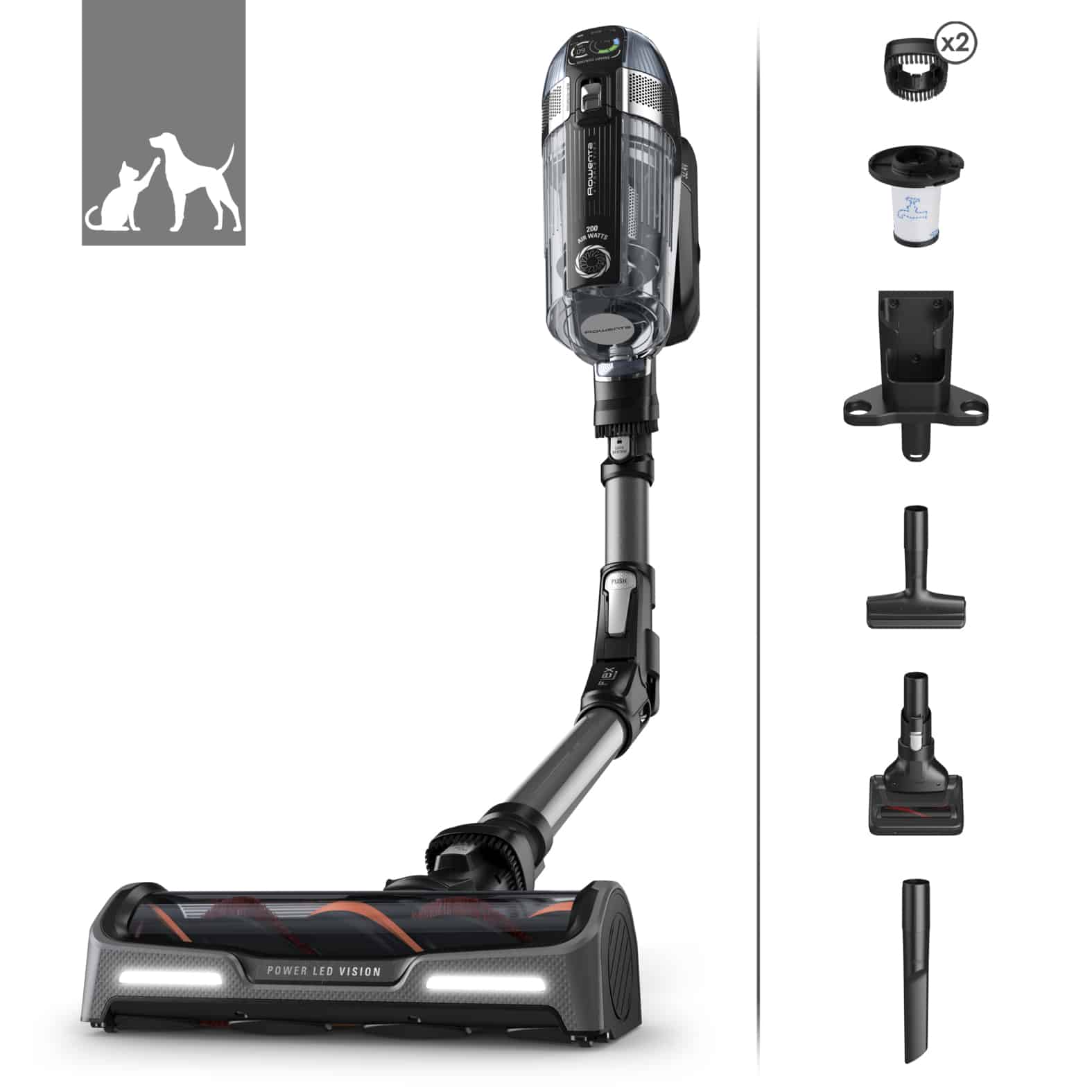 Rowenta X-Force Flex 14.60 RH99A9 Steelstofzuiger