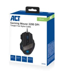 ACT Bekabelde Gaming Muis met verlichting 3200 dpi - Afbeelding 3