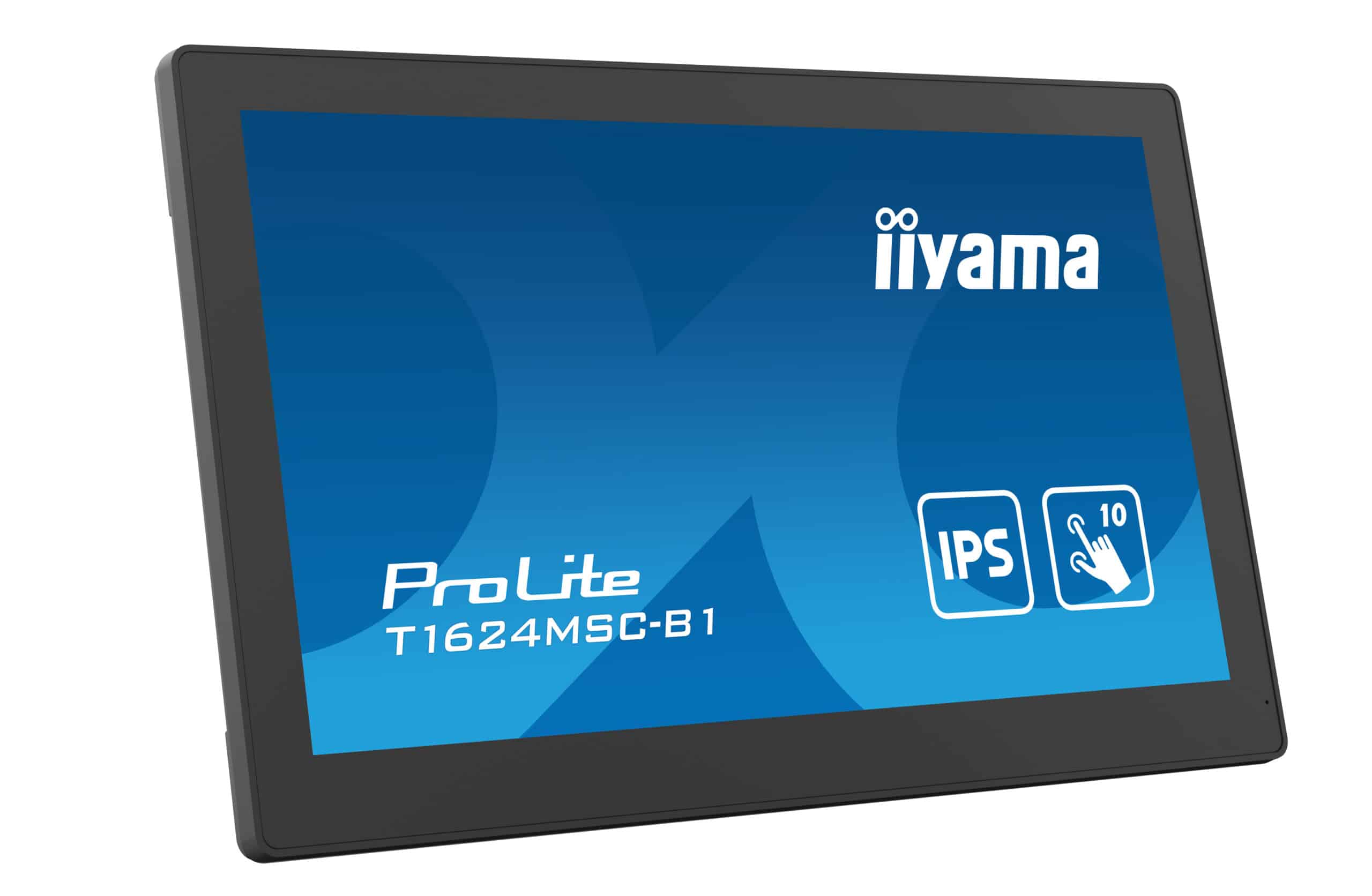 iiyama T1624MSC-B1 computer monitor 39,6 cm (15.6") 1920 x 1080 Pixels Full HD LED Touchscreen Zwart