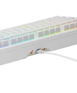 Glorious Gaming GMMK 3 HE 100% Prebuilt toetsenbord Gamen USB AZERTY Frans Wit - Afbeelding 3