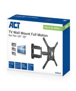 ACT Full motion TV en monitor wandsteun, 23" tot 55", VESA - Afbeelding 7