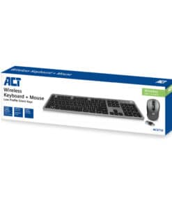ACT Draadloze set met toetsenbord en muis, USB-C/USB-A ontvanger (Qwerty/US layout) - Afbeelding 4