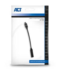 ACT USB-C naar 3.5mm jack audio adapter - Afbeelding 3