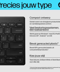 HP 350 Compact Multi-Device Bluetooth Keyboard - Afbeelding 7