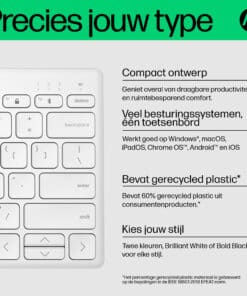 HP 350 Compact Multi-Device Bluetooth Keyboard - Afbeelding 6