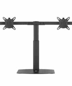 ACT Monitorarm 27" office, op voet met gasveer, crossbar, 2 schermen - Afbeelding 8