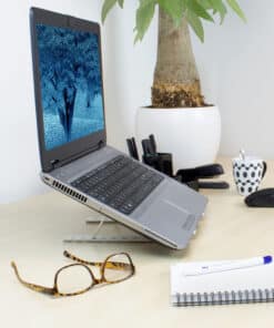 ACT Laptopstandaard aluminium, opvouwbaar, hoogte verstelbaar in 7 standen - Afbeelding 2