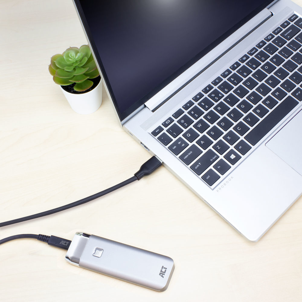 ACT USB 3.0 kabel, USB-A naar USB-C, 2 meter - Afbeelding 3
