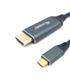 Equip 13341707101 USB-C to HDMI Cable, M/M, 3 m, 4K/60Hz, 3 m, Straight