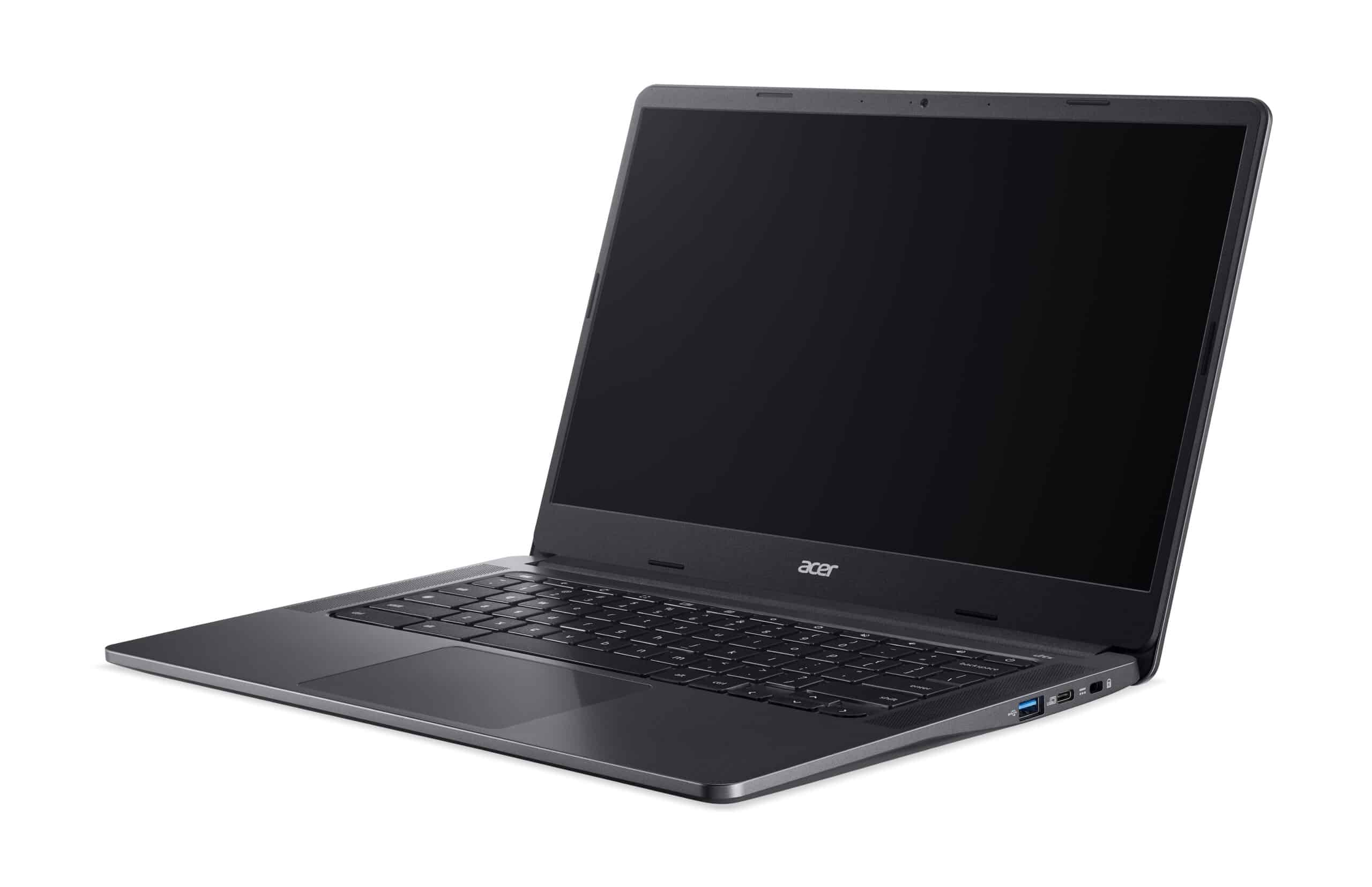 Acer Chromebook 314 C934T-P2WS Intel® Pentium® Silver N6000 35,6 cm (14") Touchscreen Full HD 8 GB LPDDR4x-SDRAM 64 GB eMMC Wi-Fi 6 (802.11ax) ChromeOS Belgisch Grijs - Afbeelding 2