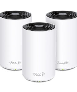 TP-Link Deco XE75 Pro (3-pack) Tri-band (2,4 GHz / 5 GHz / 6 GHz) Wi-Fi 6E (802.11ax) Wit Intern