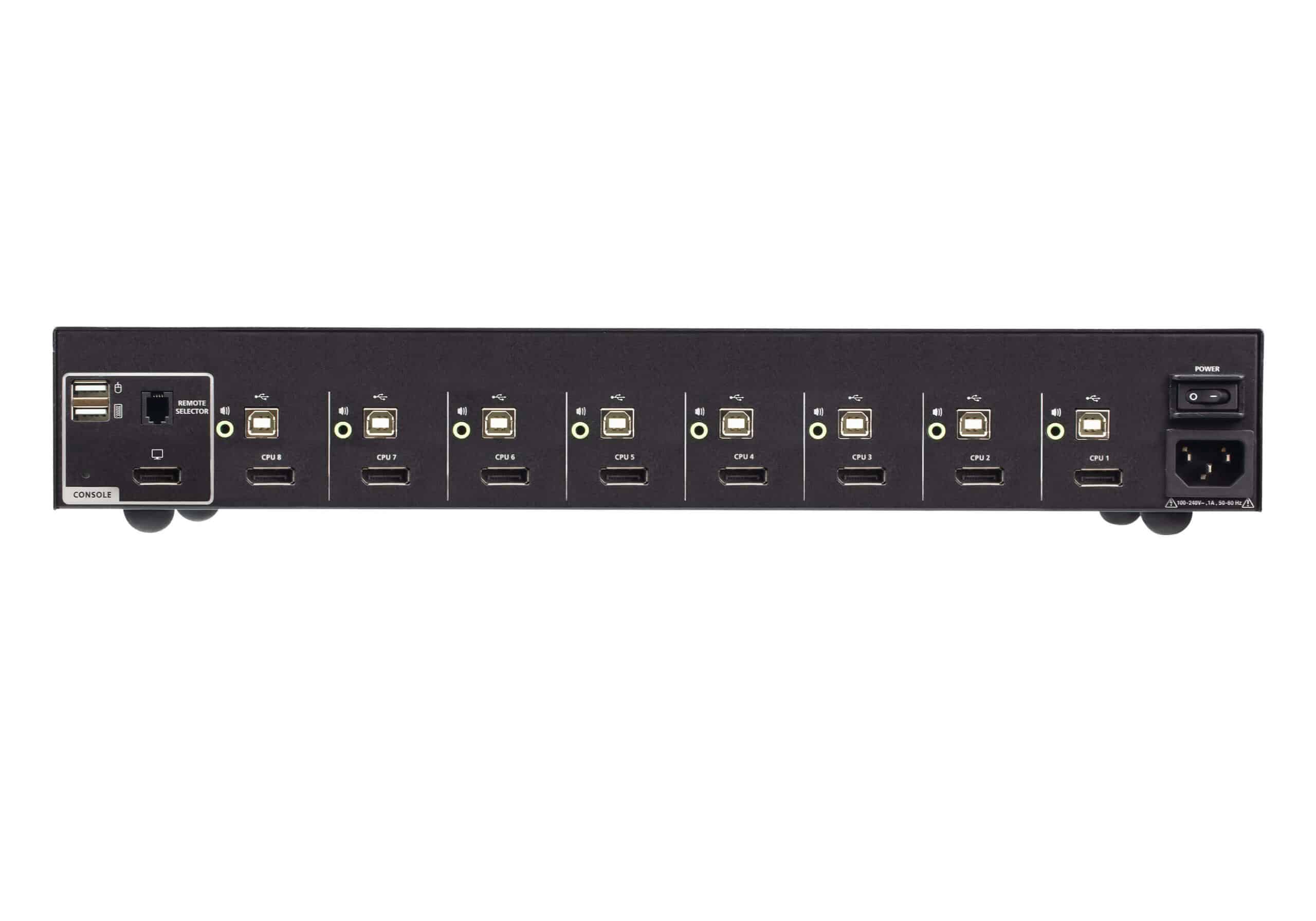 ATEN USB DisplayPort veilige KVM schakelaar met 8 poorten (conform PSD PP v4.0) - Afbeelding 2