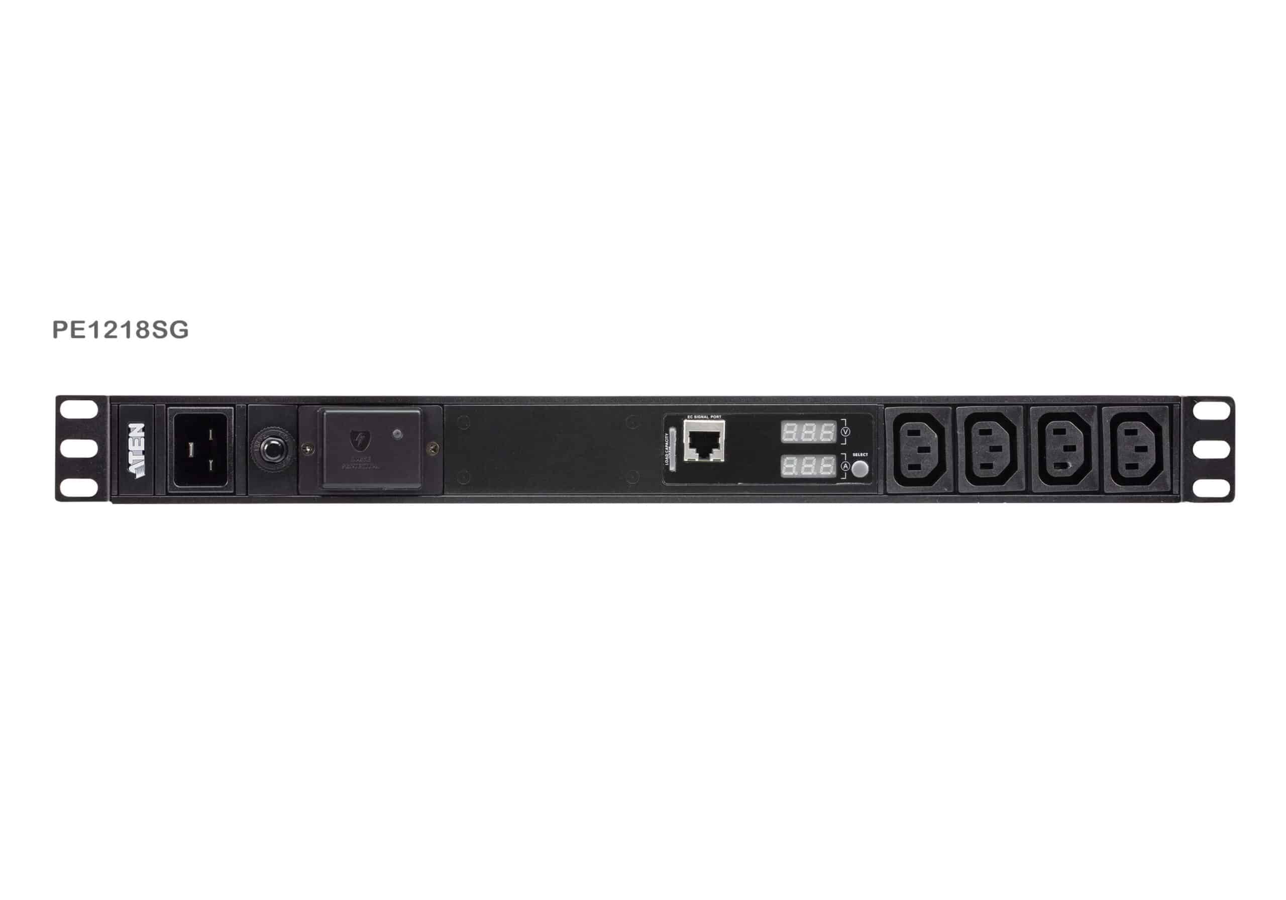 ATEN Basis 1U PDU met meter en piekbescherming