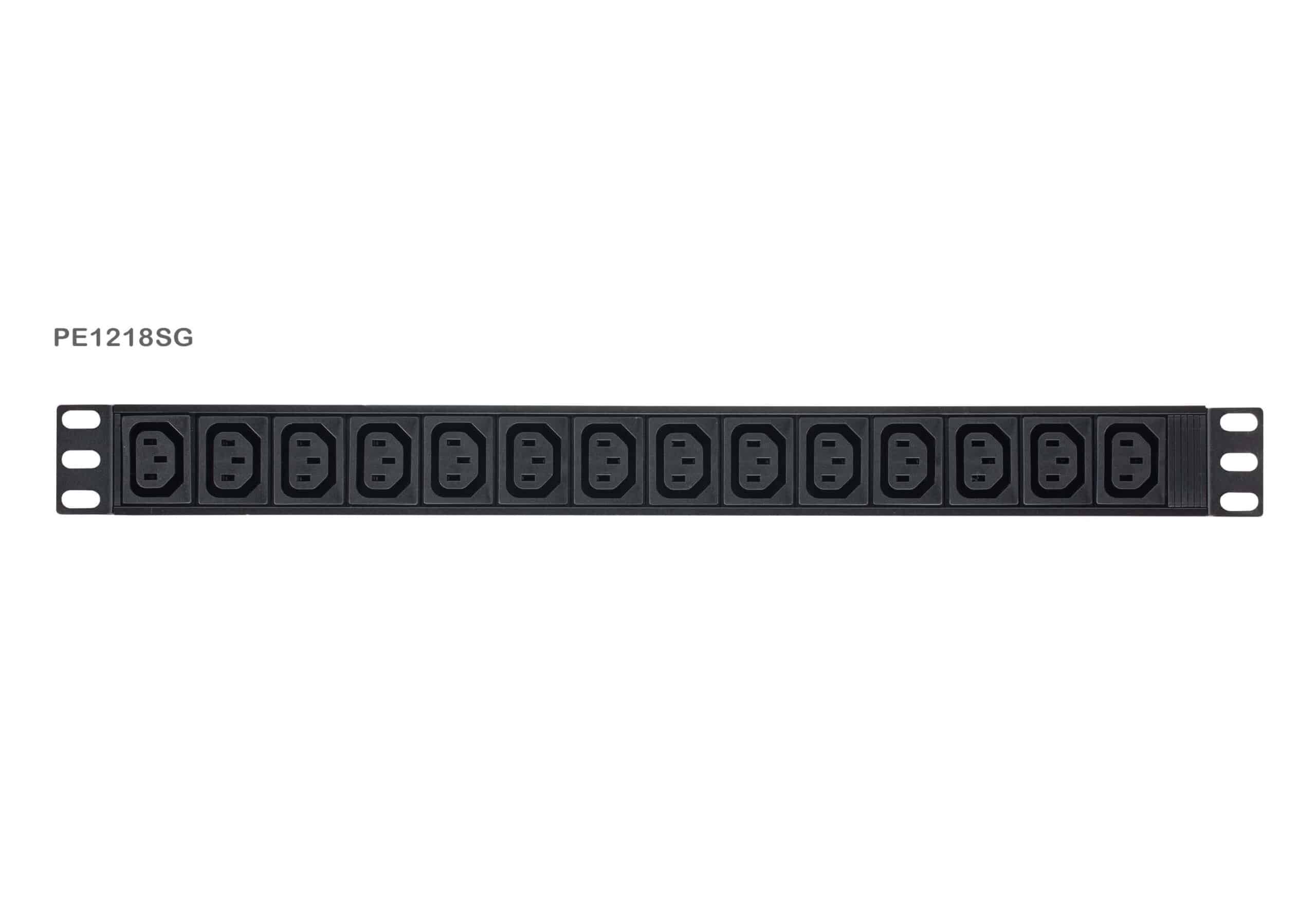 ATEN Basis 1U PDU met meter en piekbescherming - Afbeelding 2